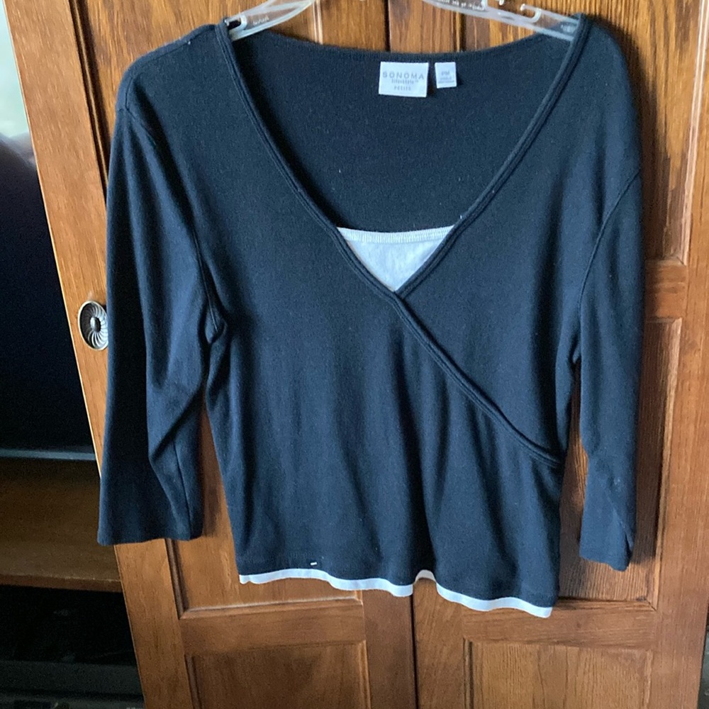 Sonoma Black Women's Top